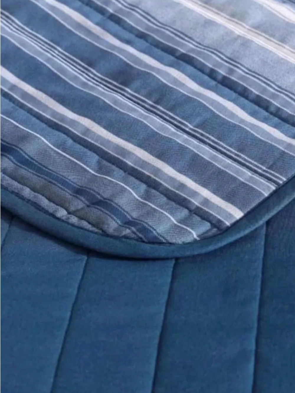 Nautica Blue Striped Daybed Comforter Set